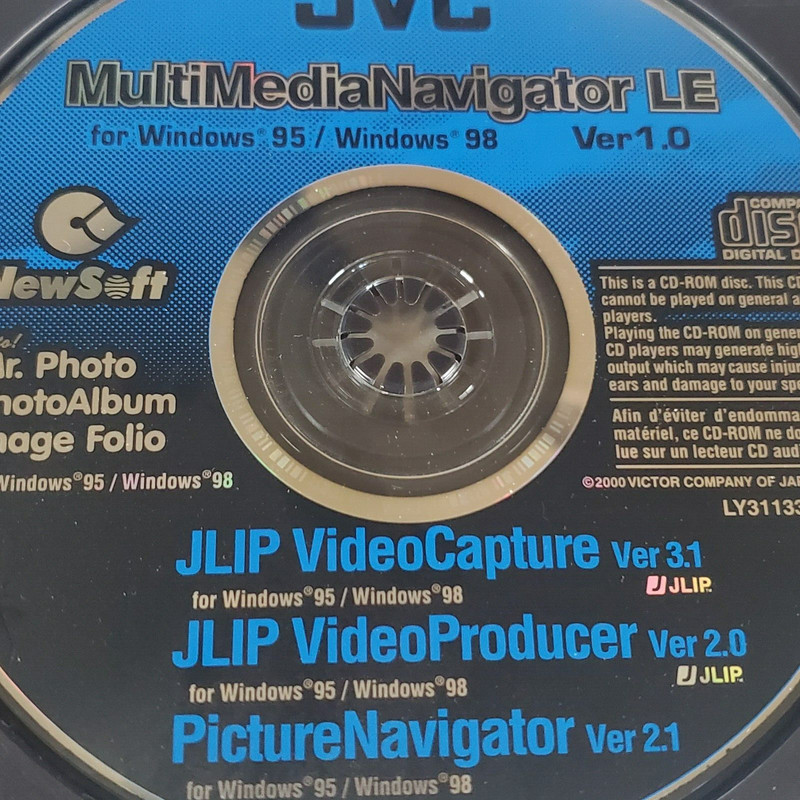 JVC Multi Media Navigator Ver 1.0 For Windows 95/98 gallery