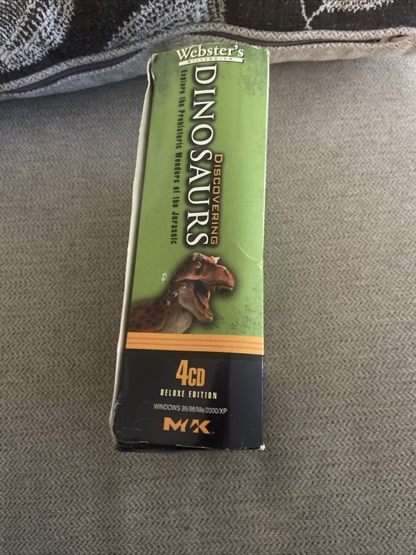 Webster's Millennium Deluxe Edition Discovering Dinosaurs 4 CDs. Earth Shaking. gallery