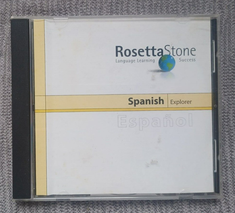 The Rosetta Stone Spanish Explorer Learning Language Success V 1.7.7 (CD-Rom)
