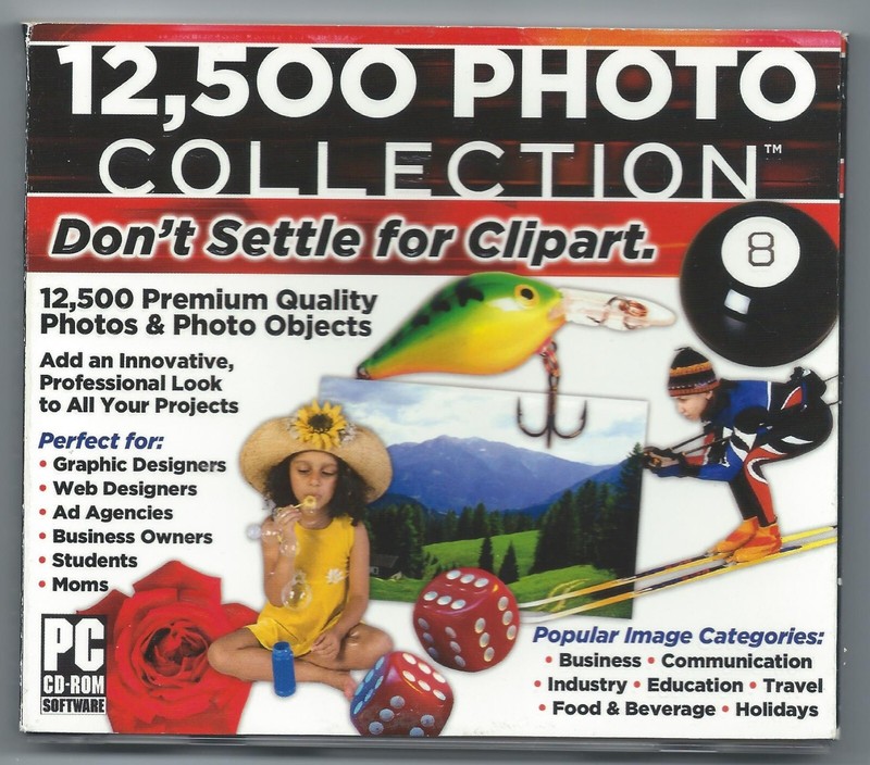 12,500 Photo Collection CD ROM