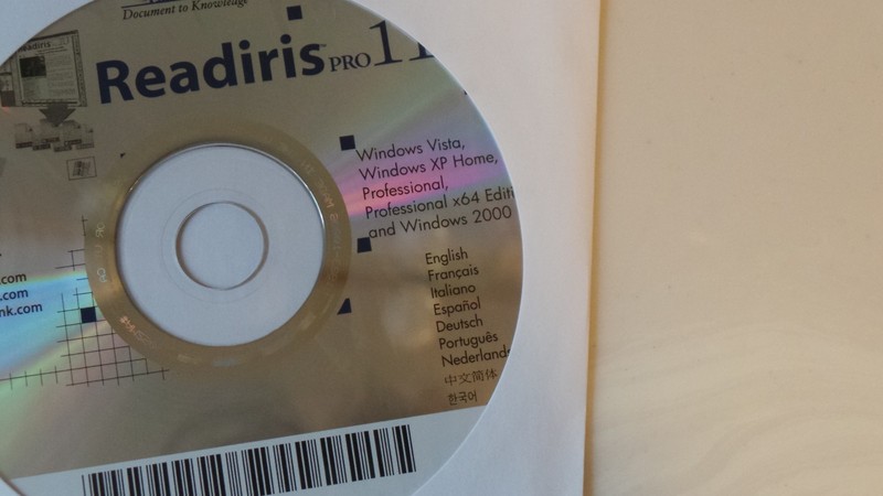 Iris Scan Convert Share Readiris Pro 11 WINDOWS XP/Vista/W2K/x64/ 9 Languages