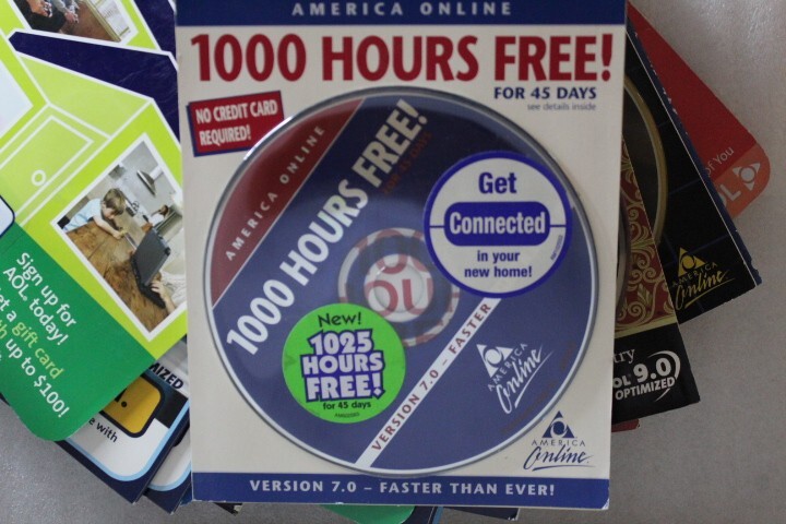 AOL Disc Lot Including Rare Spongebob Game and Openride 23 Total