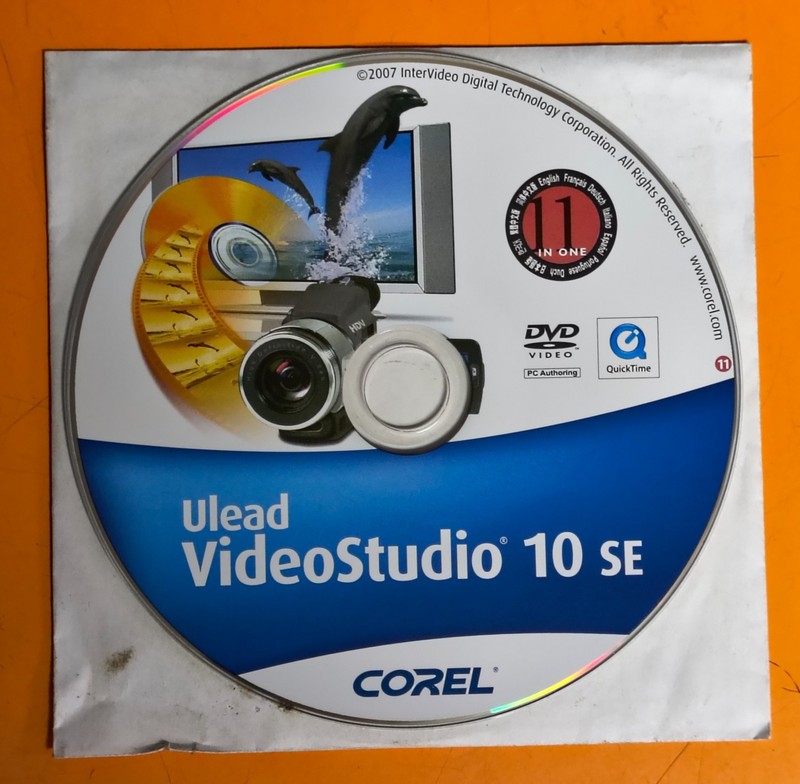 Corel Ulead VideoStudio 10 SE Install DVD – Includes Product Key