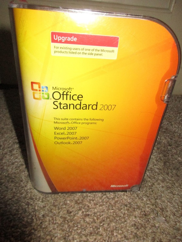 Microsoft Office Edition 2007 Upgrade w/ Key Number