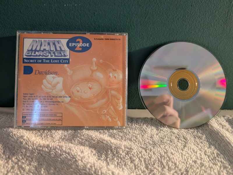 Davidson Math Blaster Episode 2 Lost City Children Math CD-ROM Win/Mac gallery