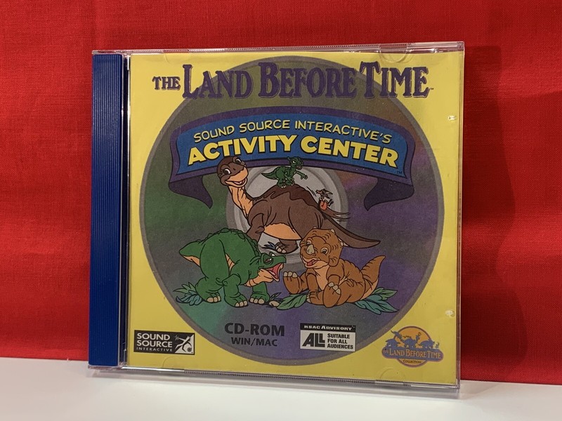 The Land Before Time Sound Source Interactive Activity Center 95 Win/Mac CD-ROM