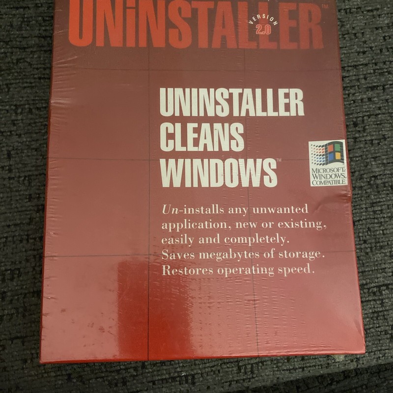 MicroHelp Uninstaller Versión 2.0 PC. – Sealed