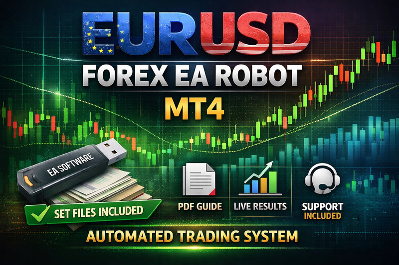 🚀 Nexus EURUSD Forex EA Robot MT4 | Auto Trading + Presets Included 💰