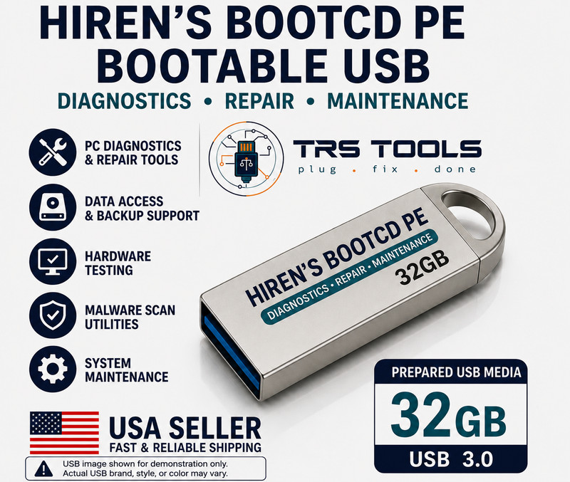 Hiren’s Boot USB 2026 – PC Repair Tool