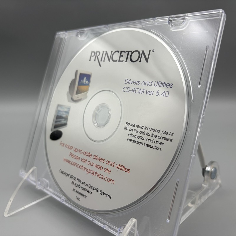 Vintage 2000 Princeton Monitor Drivers And Utilities CD-ROM Ver 6.40 Software gallery