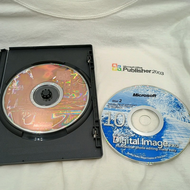 Microsoft Office Publisher 2003 Disk + T-SHIRT + Product Key gallery