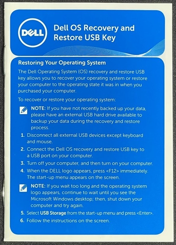Microsoft Windows 7 Ultimate 64Bit OS Recovery & Restore USB Key / XRM18 / RXJ99 gallery