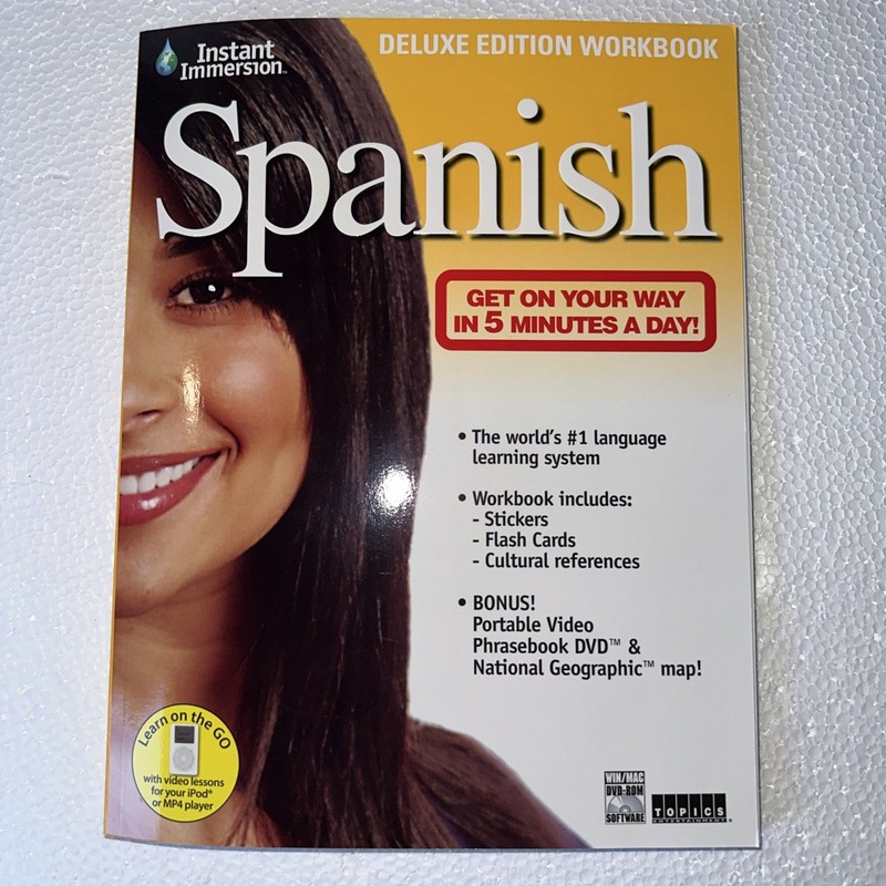 Instant Immersion Spanish FAST! (CD's, DVD, CD-ROM, Workbook, Map of Mexico) gallery