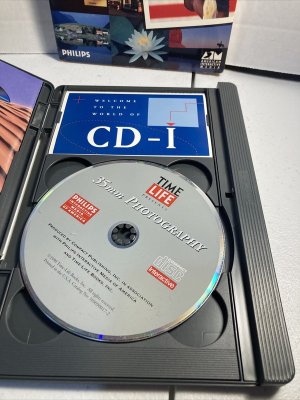 Time Life 35 mm Photography Philips CD-i English Interactive CDi photos pictures gallery