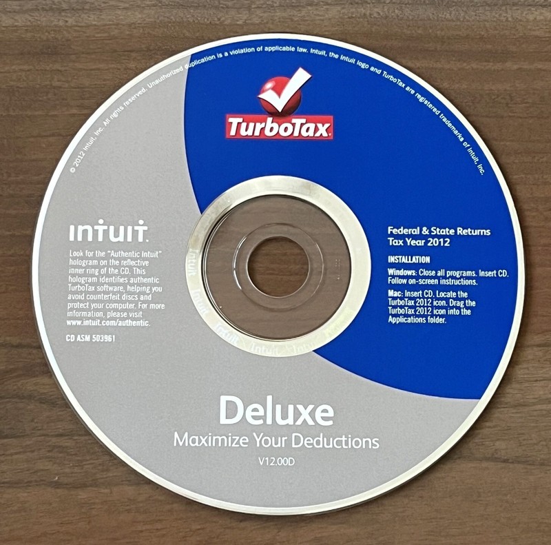 TurboTax Deluxe 2010; 2011; 2012; 2013; 2014 - Federal + State gallery