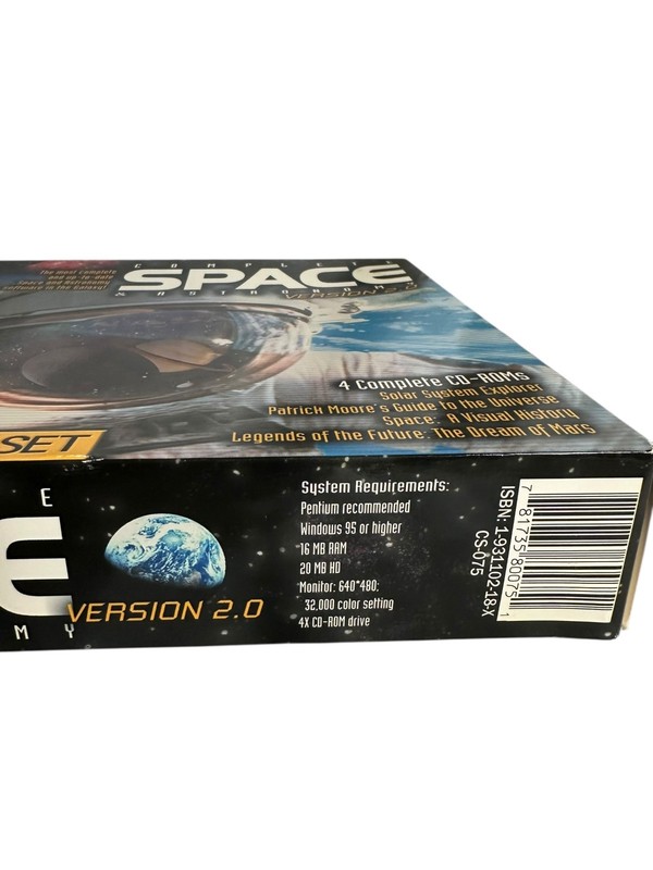 🚀 Complete Space & Astronomy Version 2.0 💿 4 CD-ROM Set NEW Sealed PC Software gallery