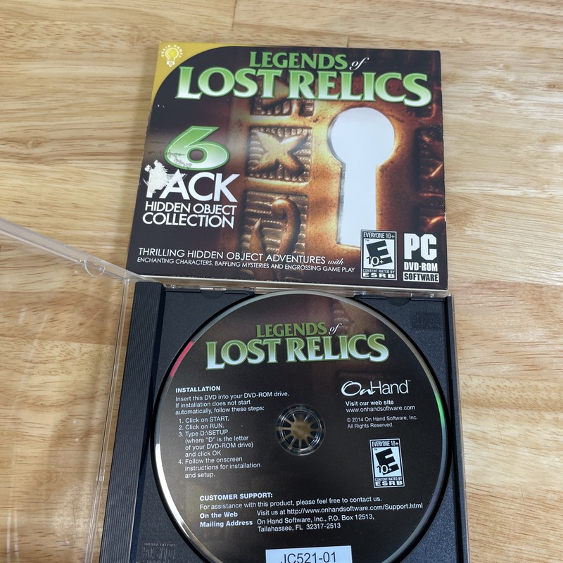 Lot of 6 PC Games: Legends Series - Various Titles gallery