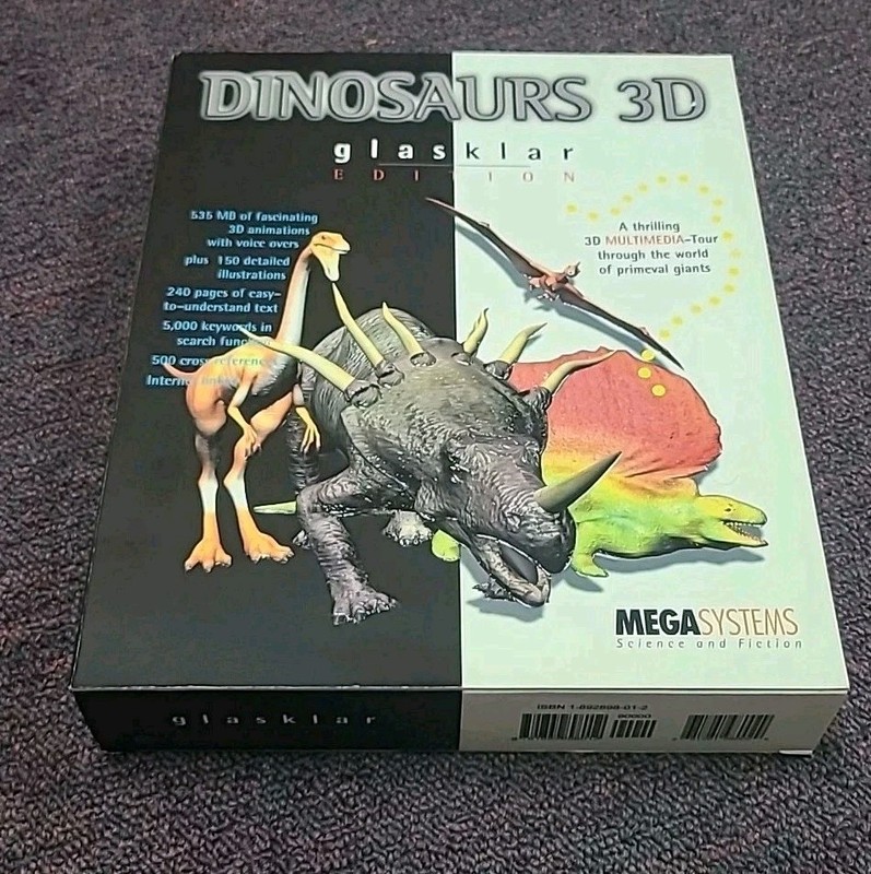 Dinosaurs 3D glasklar Edition Big Box PC