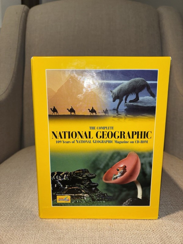 The Complete National Geographic - 109 Years Magazine on CD-ROM in 10 box SET. gallery