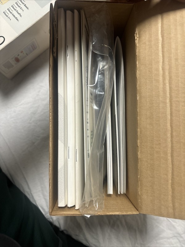 Sealed Microsoft Visual Studio 6.0 Professional Edition. 659-00391 Opened Box gallery