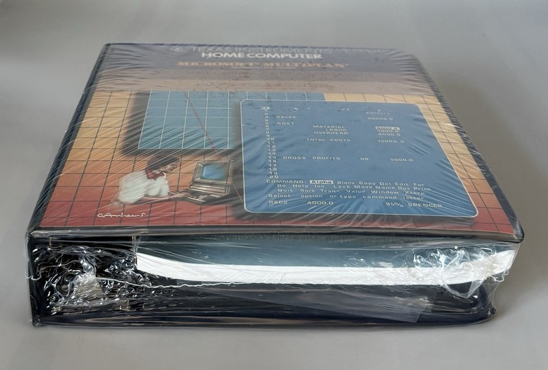 Texas Instruments TI-99/4A Microsoft Multiplan Set 1053635-25 — New Sealed gallery