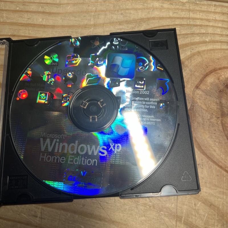Microsoft Windows XP Home Edition 2002 Upgrade With Product Key