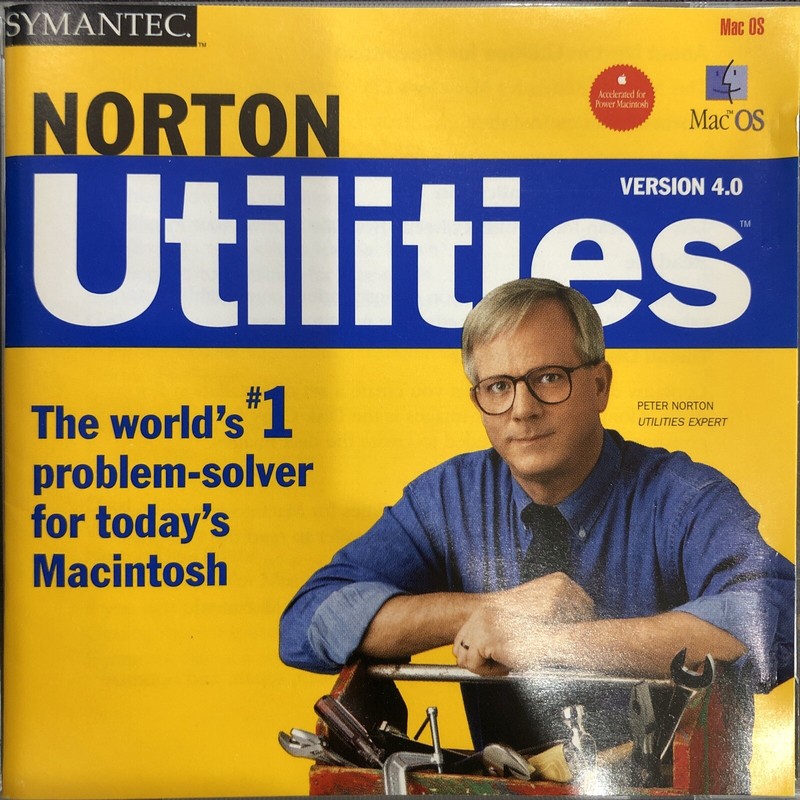 Symantic Norton Utilities Version 4 Mac OS Cd Rom gallery
