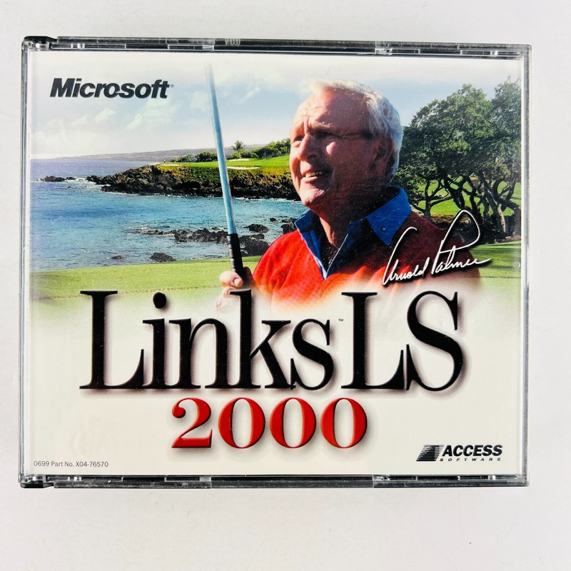 Arnold Palmer Links LS 2000 – PC CD-ROM Golf Simulation Game Software Microsoft