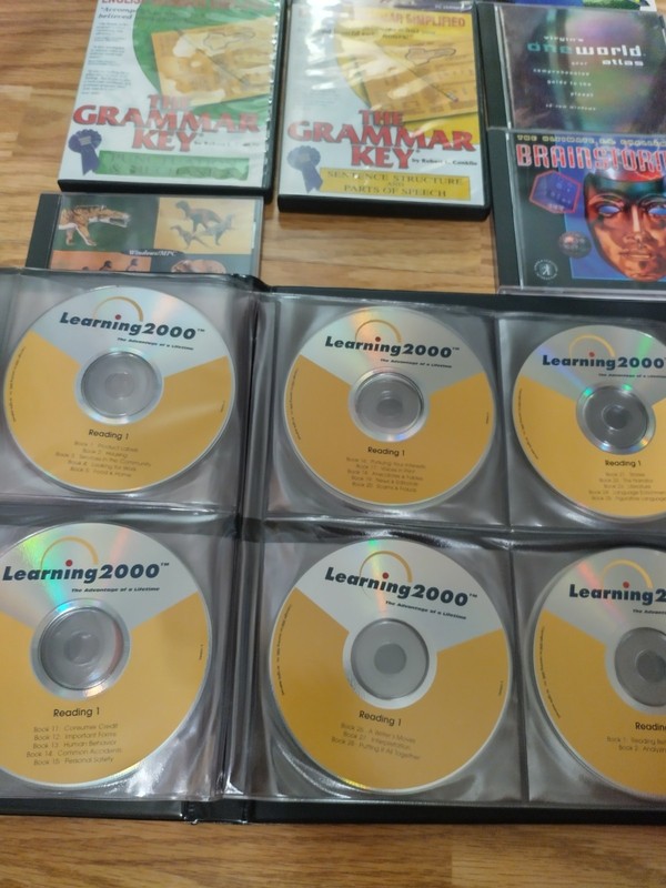 Learning 2000 PC Software Education CDs + Lots Of Learning Software! gallery