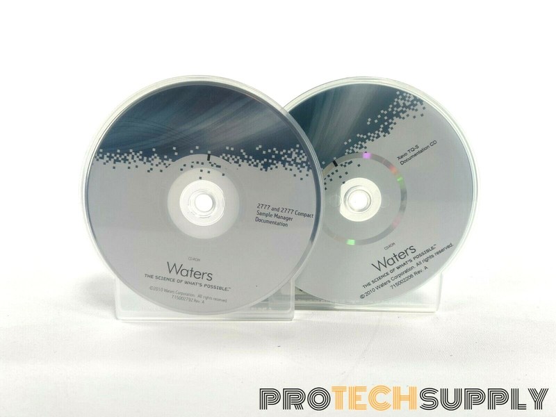Waters 715002792 Rev A 2777 With 7150022206 Rev A Xevo TQ-S Documentation CD