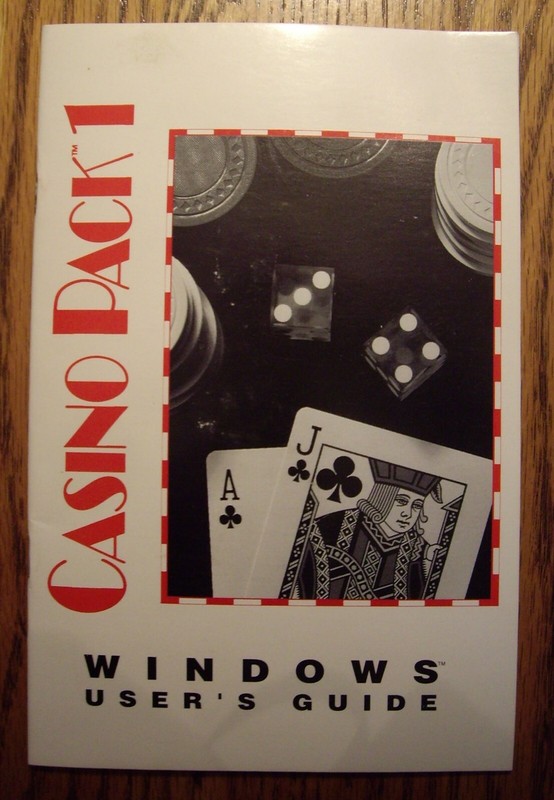 Casino Pack 1 - 3.5" disk & user's guide - Poker - Roulette - Keno - Blackjack gallery