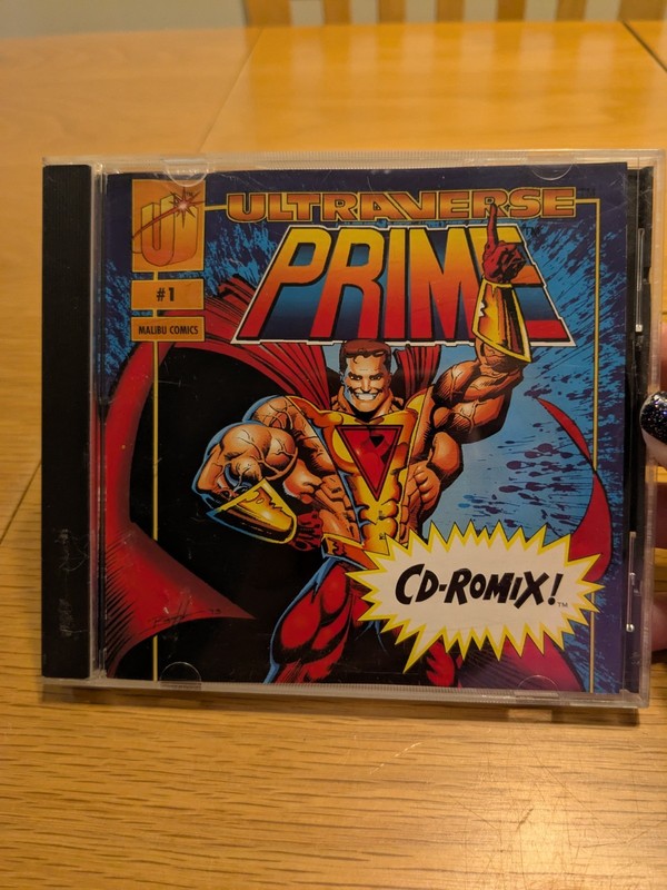 CD-ROMIX: Prime #1 (1993) – Malibu Comics CD-ROM!
