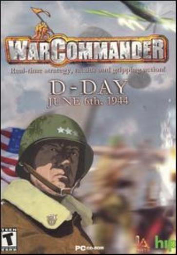 WarCommander PC CD real-time strategy D-Day WWII command allied invasion game!