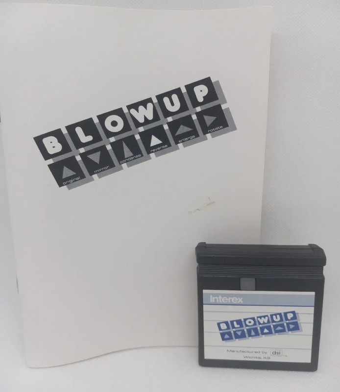 Commodore 64/64C/128 BLOWUP - Vintage 1987 Cartridge - Capture & Modify Screens gallery
