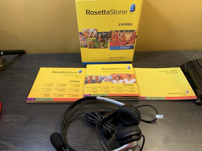 Rosetta Stone Spanish (Latin America) Learn Language Levels 1-5 V4 TOTALe CD gallery