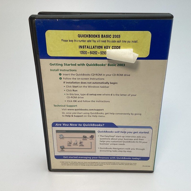 Intuit QuickBooks 2003 Basic Edition Financial Software for Windows 98/XP - READ gallery