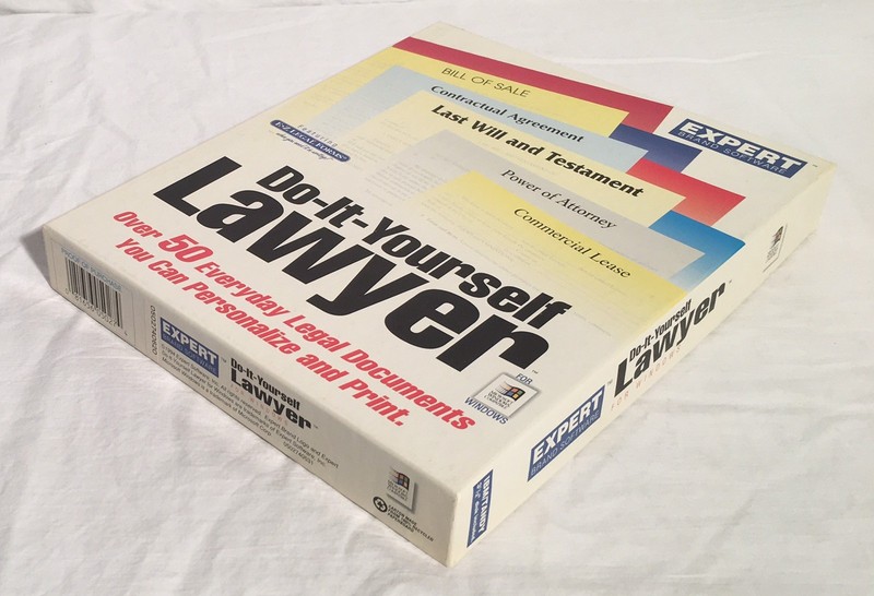 DO-IT-YOURSELF LAWYER 3.5" Disk Windows 3.1 Expert Software Boxed W/ Manual gallery