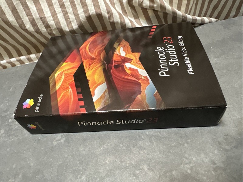 Pinnacle Studio 23 Software Flexible Video Editing Retail Sealed Windows USA gallery
