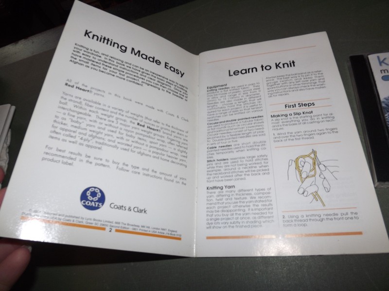 2009 Knitting Made Easy Interactive CD-ROM and Book -Beginner Basics gallery