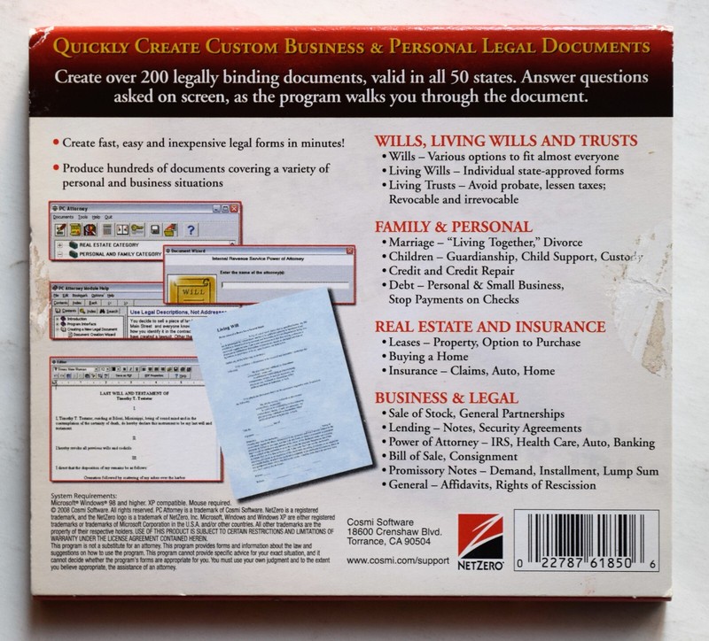 COSMI PC ATTORNEY DISC gallery