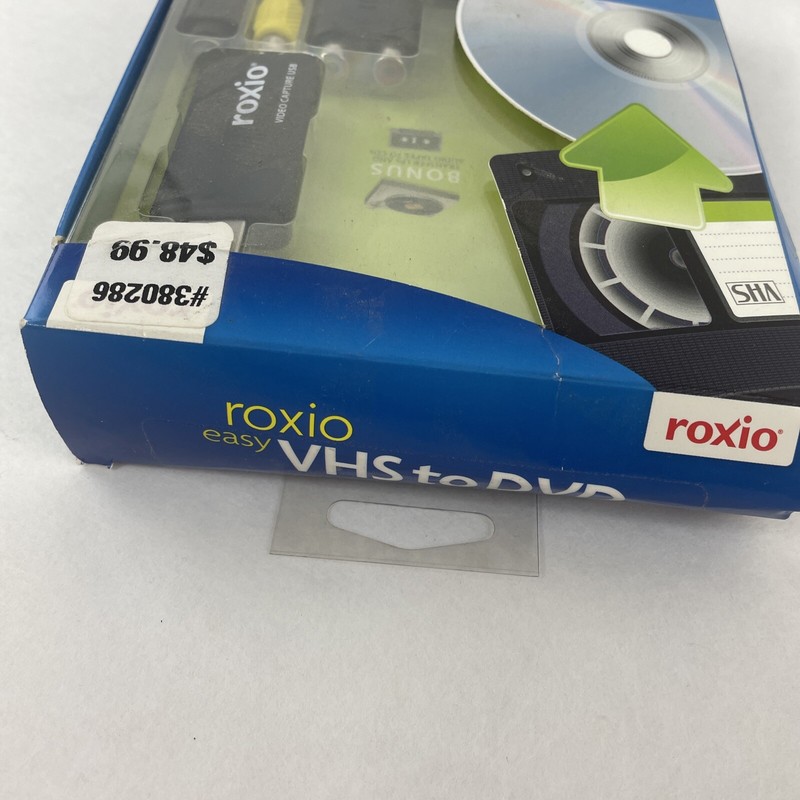 ROXIO Easy VHS to DVD for Windows Vista/XP 242500WM Sealed gallery