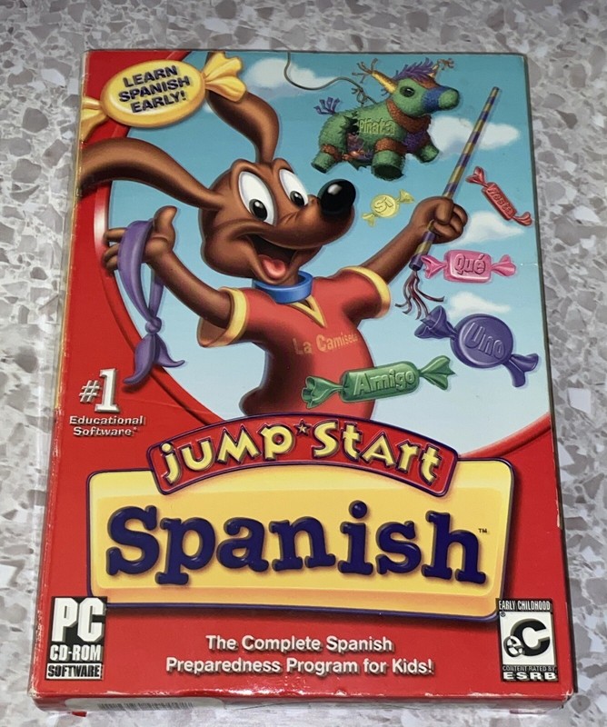 NEW & SEALED JumpStart Spanish Language Learning Software Windows PC Mac