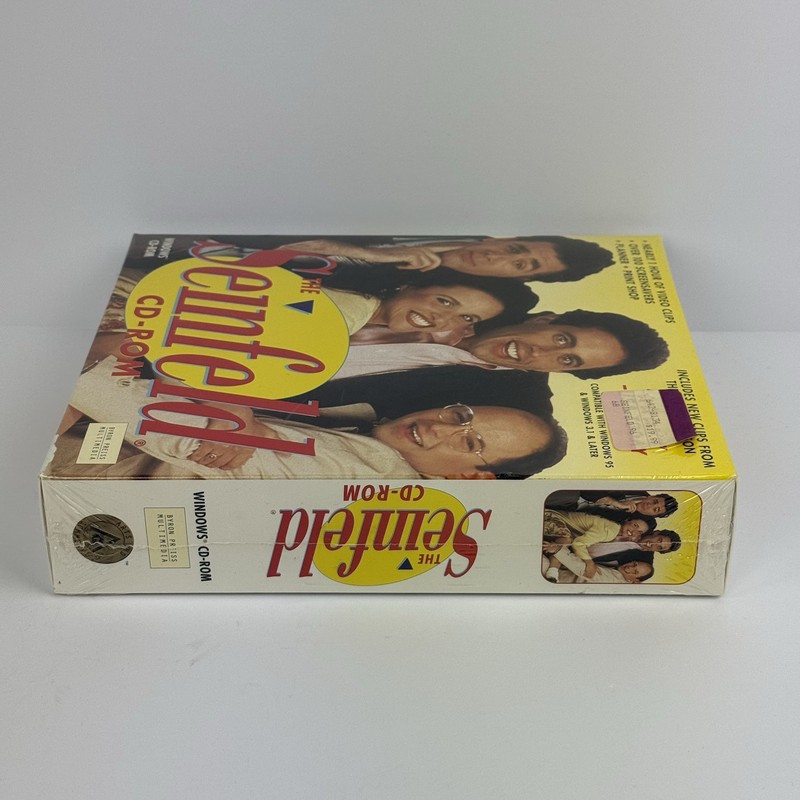 Brand New Sealed Rare 1995 Big Box The Seinfeld PC Windows CD-ROM Byron Preiss gallery