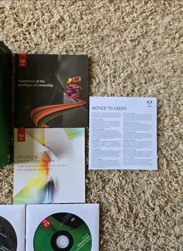 Adobe Creative Suite 5.5 CS5.5 WEB Premium For Windows Full Retail Box gallery
