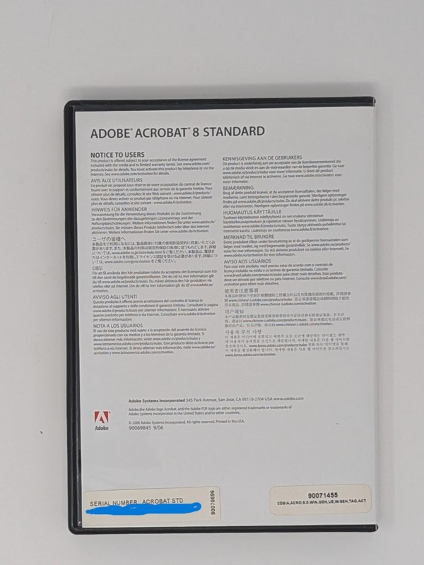 Adobe Acrobat 8 Standard Windows & Serial Number gallery