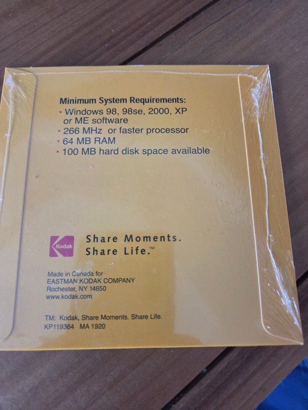 Vintage Kodak Picture Software CD-ROM for Windows 98/ME New & Days We Celebrate gallery