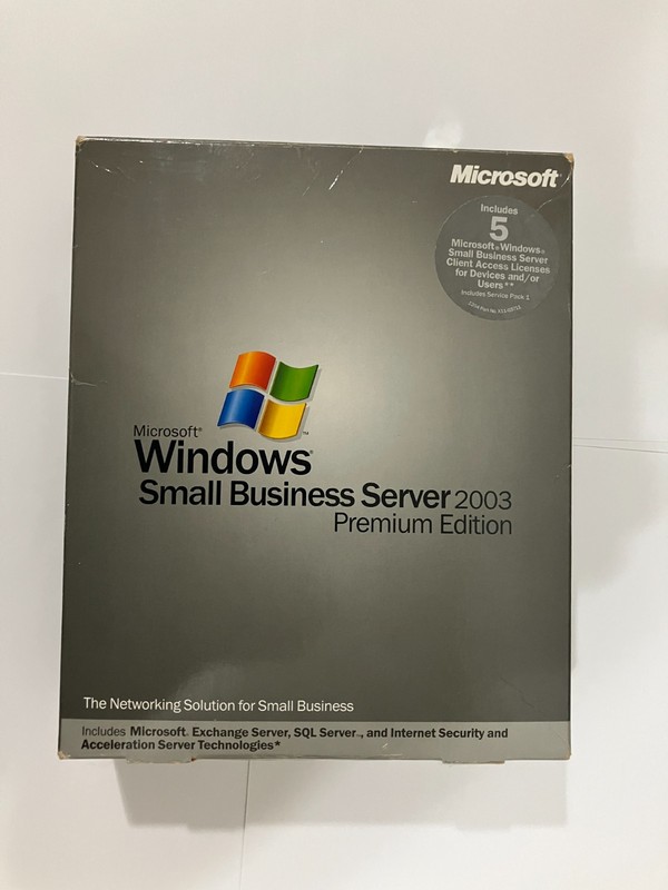 Microsoft Windows Small Business Server 2003 Premium Edition w/ Product Keys