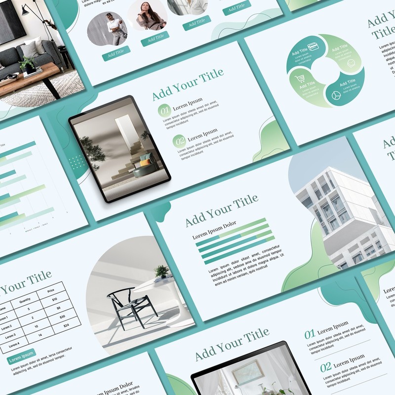 Minimalist Business PowerPoint Template - Clean & Professional Slides gallery