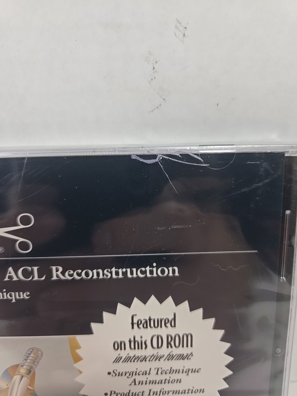 Arthrex: Transtibial ACL Reconstruction Surgical Technique (Brand New) CD ROM gallery