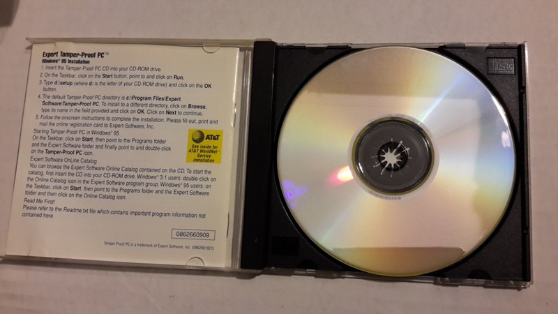 EXPERT SOFTWARE TAMPER -PROOF CD-ROM WINDOWS 95 gallery